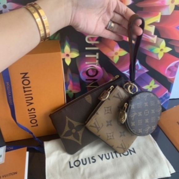 Reverse trio pouch wallet - Picture 4 of 5